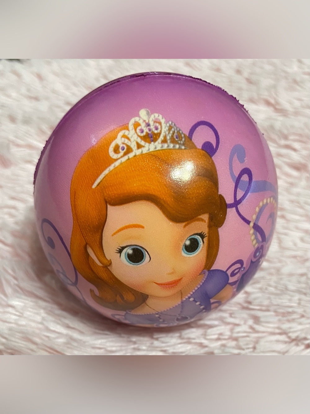 Sofia The First  3-Inch Foam Ball,NEW